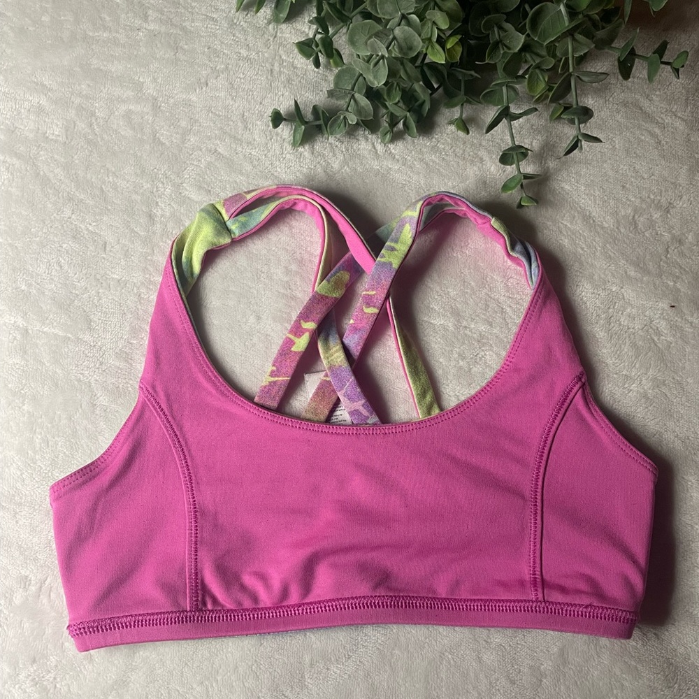 IVIVVA Colorful Reversible sports bra Size 10